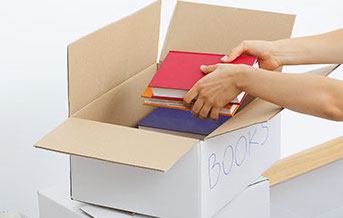 Pack in Small Boxes - How to Store Books