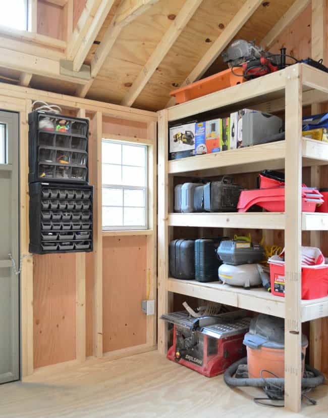 11 Genius Shed Storage Ideas