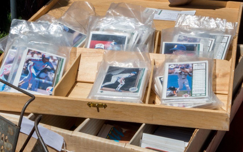 Archival Baseball Card Storage Box